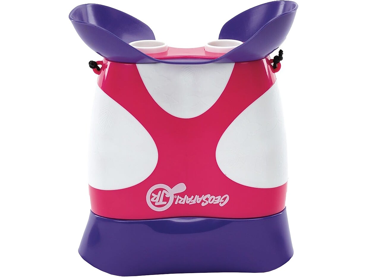 Educational Insights GeoSafari Jr. Kidnoculars Binoculars, Pink (5260-P)