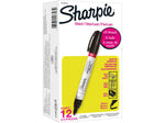 Sharpie Tank Paint Marker, Medium Tip, Black, 12/Pack (2107615)