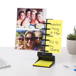 Note Tower Mini Plastic Note Holder, Black (NTR350-1)