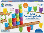 Learning Resources 1-10 Counting Owls Classroom Set, Assorted Colors (LER7752)