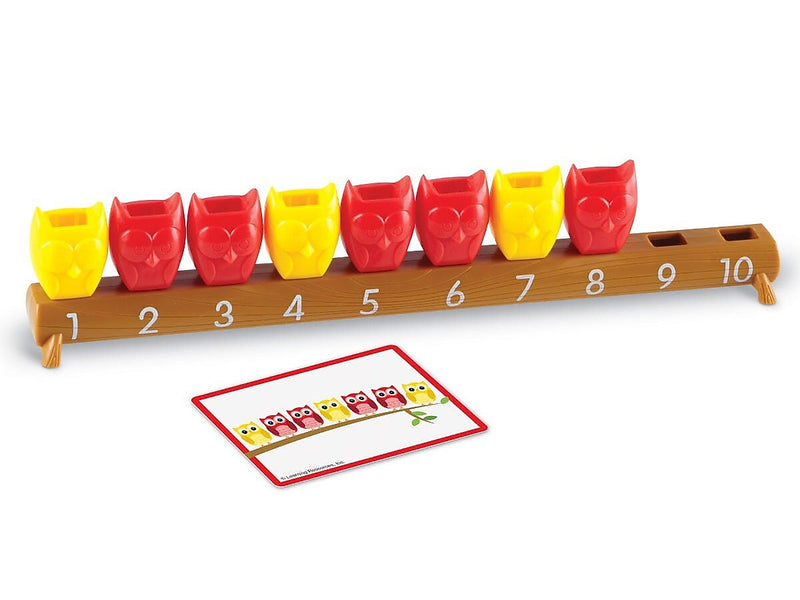 Learning Resources 1-10 Counting Owls Classroom Set, Assorted Colors (LER7752)