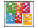 Learning Resources Magnetic Pocket Chart Squares, Assorted Colors, 6/Pack (LER2386)