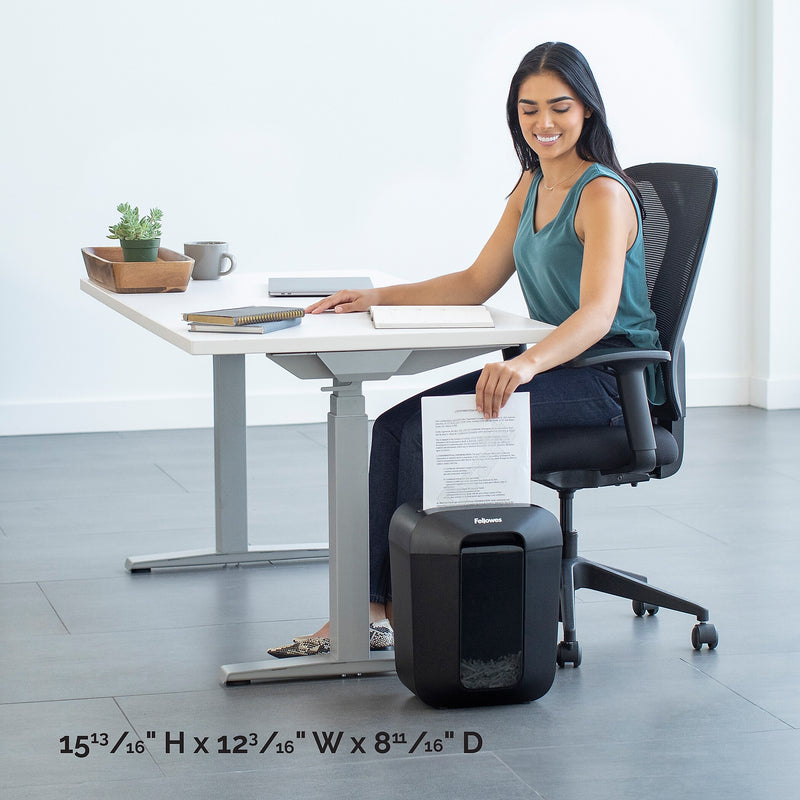Fellowes Powershred LX45 8-Sheet Cross Cut Personal Paper Shredder (FEL4400201)