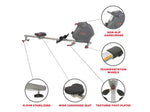 Sunny Health & Fitness Multifunction Rowing Machine (SF-RW5941)
