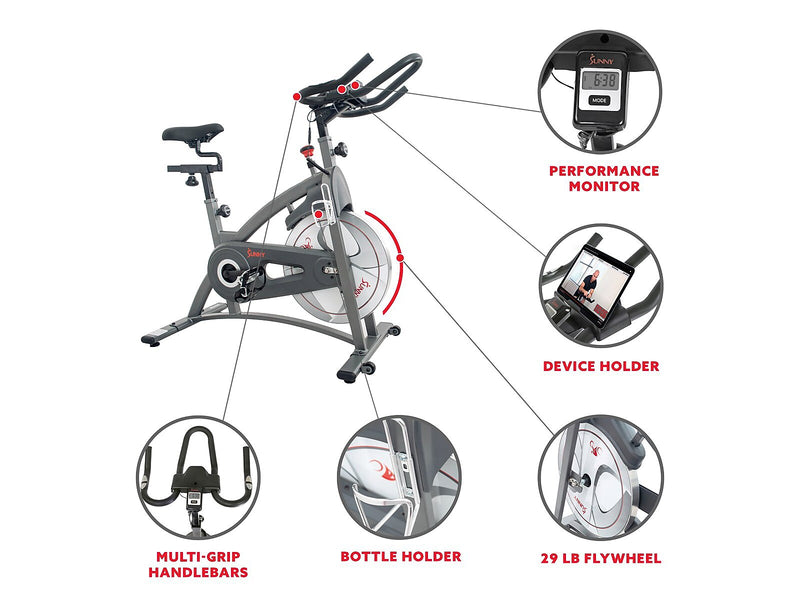 Sunny Health & Fitness Indoor Cycling Bike (SF-B1877)