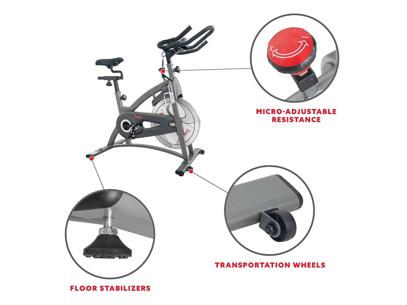 Sunny Health & Fitness Indoor Cycling Bike (SF-B1877)