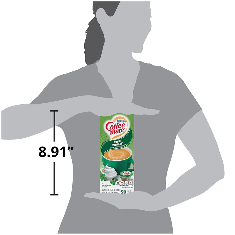Coffee mate Irish Crème Liquid Creamer, 0.38 oz., 200/Carton (NES35112CT)