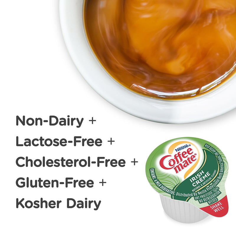Coffee mate Irish Crème Liquid Creamer, 0.38 oz., 200/Carton (NES35112CT)