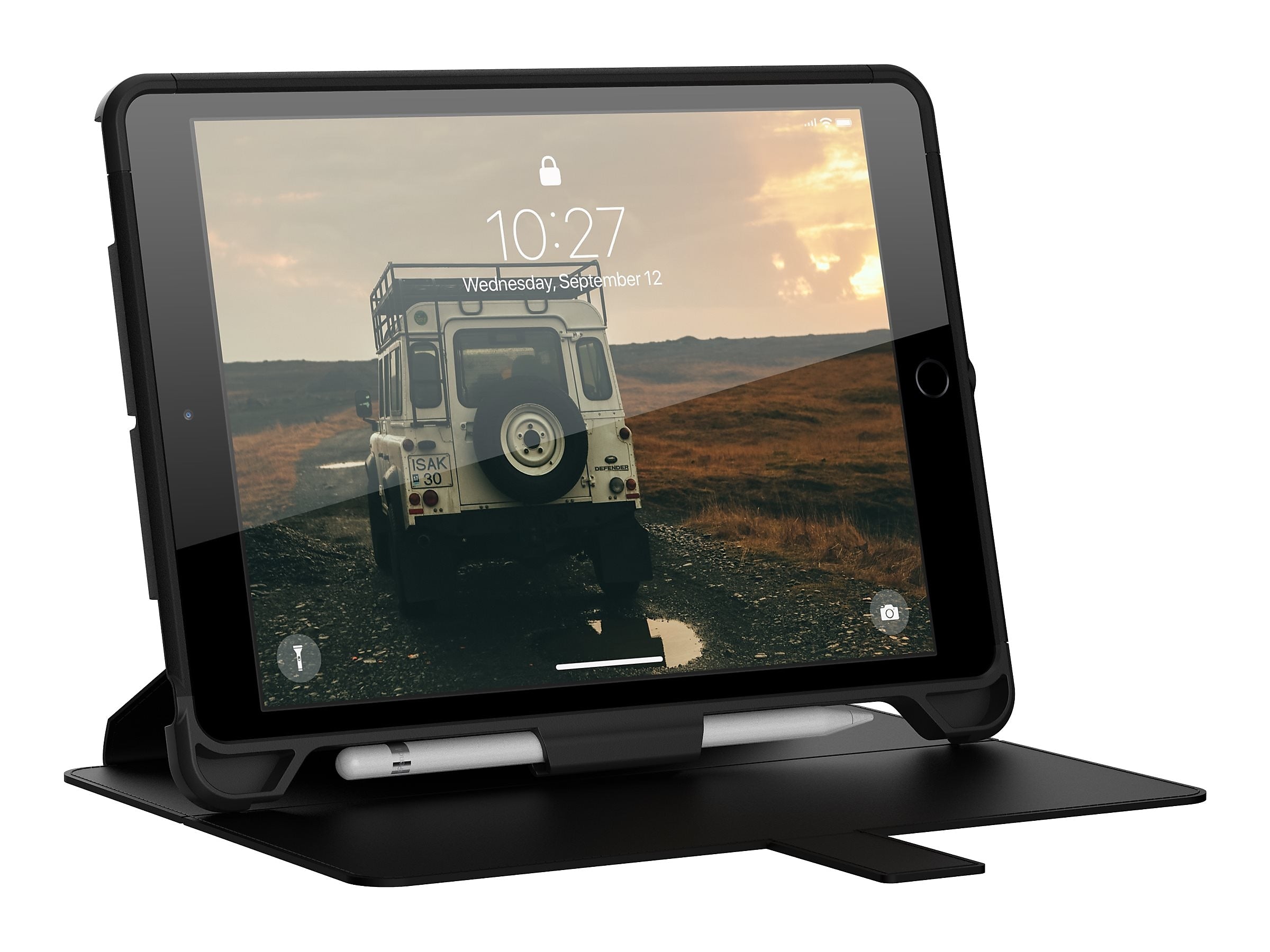 Urban Armor Gear 12191IB14040 UAG Cover for 10.2" iPad, Black