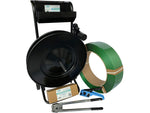 1/2" x 0.025" x 5800' Polyester Strapping Kit, 16" x 6", Hand Grade (P.PSK.12.5800-D)