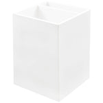 JAM Paper Plastic Pen Holder, White (341wh)