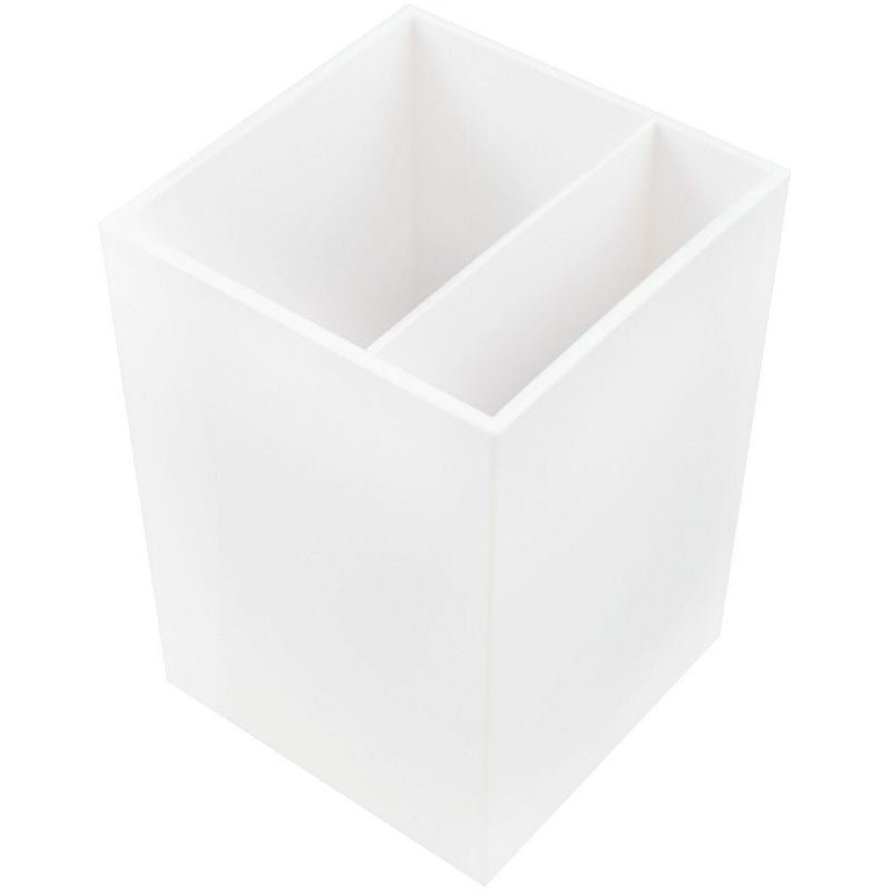JAM Paper Plastic Pen Holder, White (341wh)