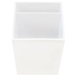 JAM Paper Plastic Pen Holder, White (341wh)