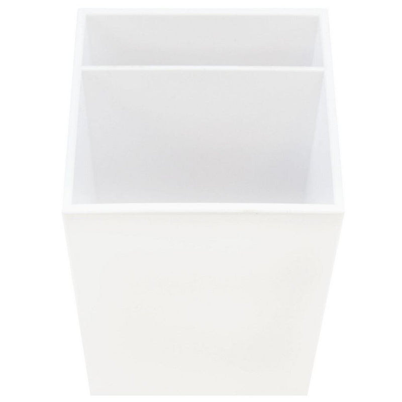 JAM Paper Plastic Pen Holder, White (341wh)