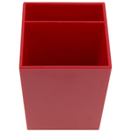 JAM Paper Plastic Pen Holder, Red (341re)