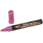 Marvy Uchida® Chisel Tip Erasable Chalk Markers, Violet Red, 2/Pack (526483VRMa)