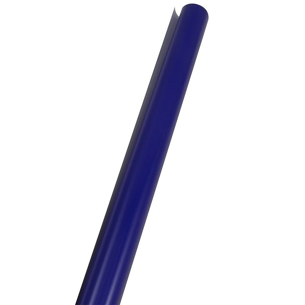 JAM Paper Wrapping Paper, 25 Sq. ft. x 30", Royal Blue (165S25rb)
