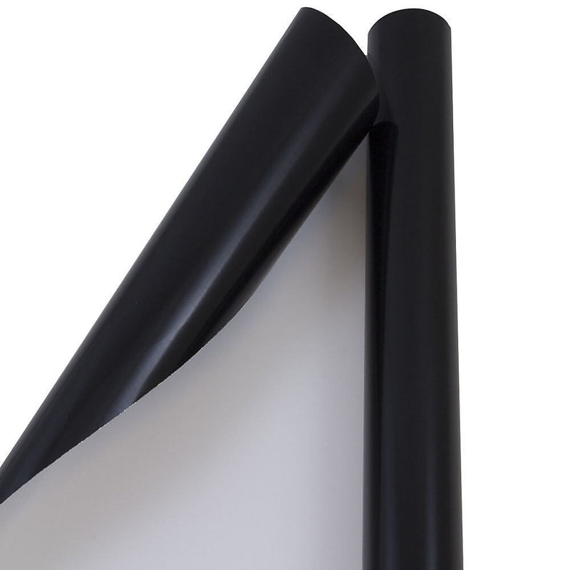 JAM Paper Wrapping Paper, 25 Sq. ft. x 30", Black (165S25bl)
