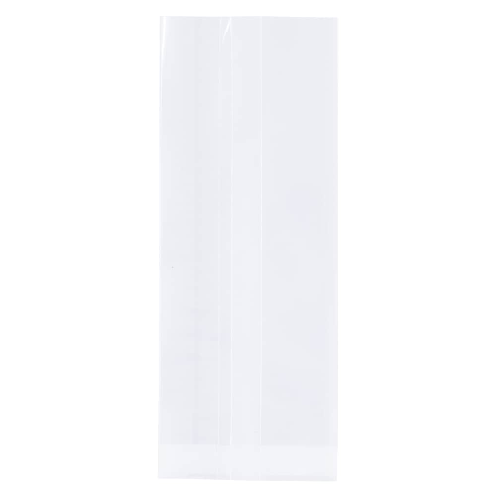 JAM Paper Cello Bags, Small, 2 1/2" x 2" x 6", Clear, Bulk 1000 Bags/Carton (FDA1C)