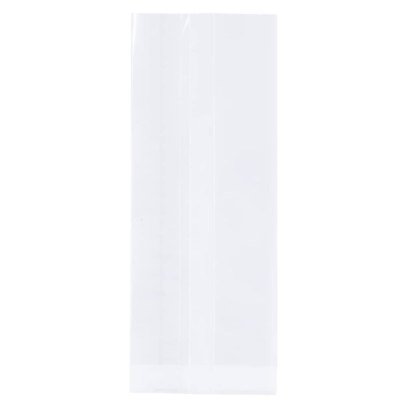 JAM Paper Cello Bags, Small, 2 1/2" x 2" x 6", Clear, Bulk 1000 Bags/Carton (FDA1C)