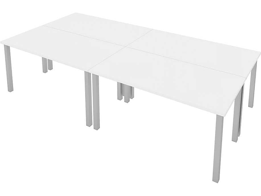 Bestar Universel 60" Table Desk, White (65901-000017)