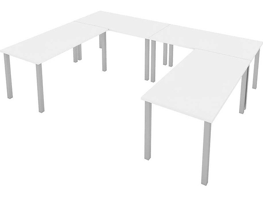 Bestar Universel 60" Table Desk, White (65901-000017)