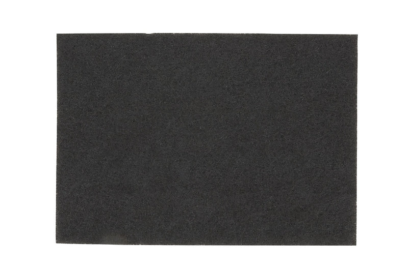 3M Low-Speed Black Stripping Pad 7200, 20" x 14", 10/Carton (7200-20x14)