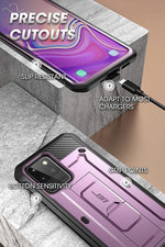 SUPCASE Unicorn Beetle Pro Purple Rugged Case for Galaxy S20 Ultra (S-S20UL-UBPR-PU)