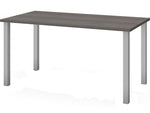 Bestar Universel 60" Table Desk, Bark Grey (65865-47)