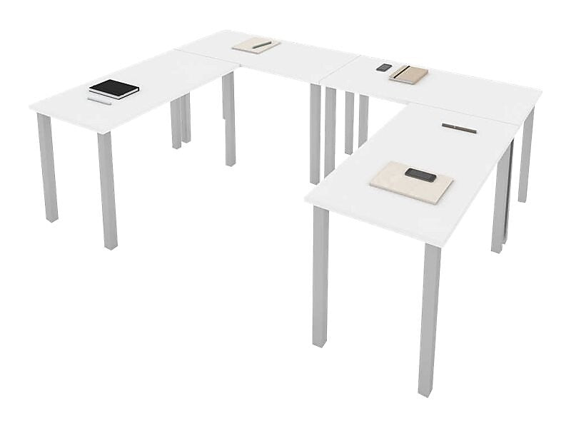 Bestar Universel 48" Table Desk, White (65900-000017)