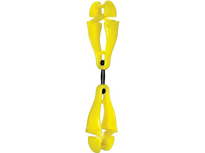 Squids 3420 Swiveling Glove Clip Holder with Dual Clips, 6/Pack (19419)