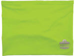 Ergodyne Chill-Its Cooling High Visibility Neck Gaiter, Lime, Large/Extra-Large (42145)