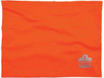 Ergodyne Chill-Its Cooling High Visibility Neck Gaiter, Orange, Small/Medium (42146)