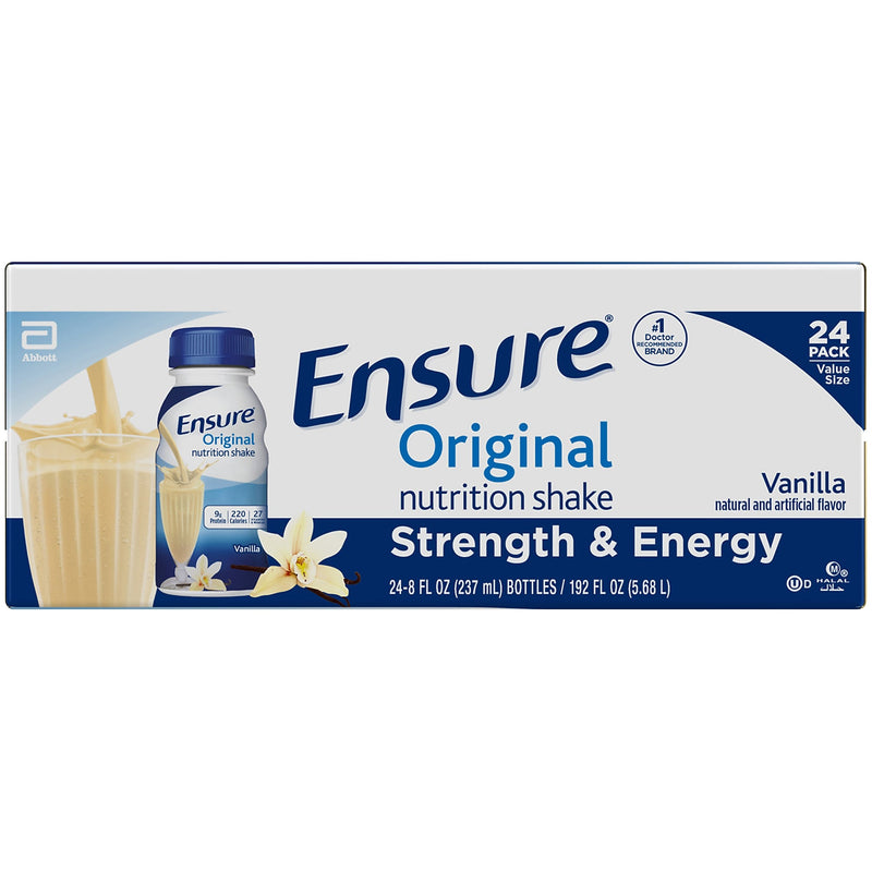 Ensure Original Vanilla Nutrition Shake, 8 oz., 24/Pack (57753)
