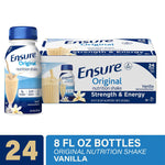 Ensure Original Vanilla Nutrition Shake, 8 oz., 24/Pack (57753)