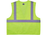 Ergodyne GloWear Hook & Loop Safety Vest, ANSI Class R2, Large/X-Large, Lime (8217BA)