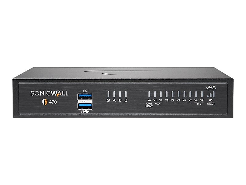 Sonicwall TZ470 02-SSC-6798 Desktop Wired Firewall