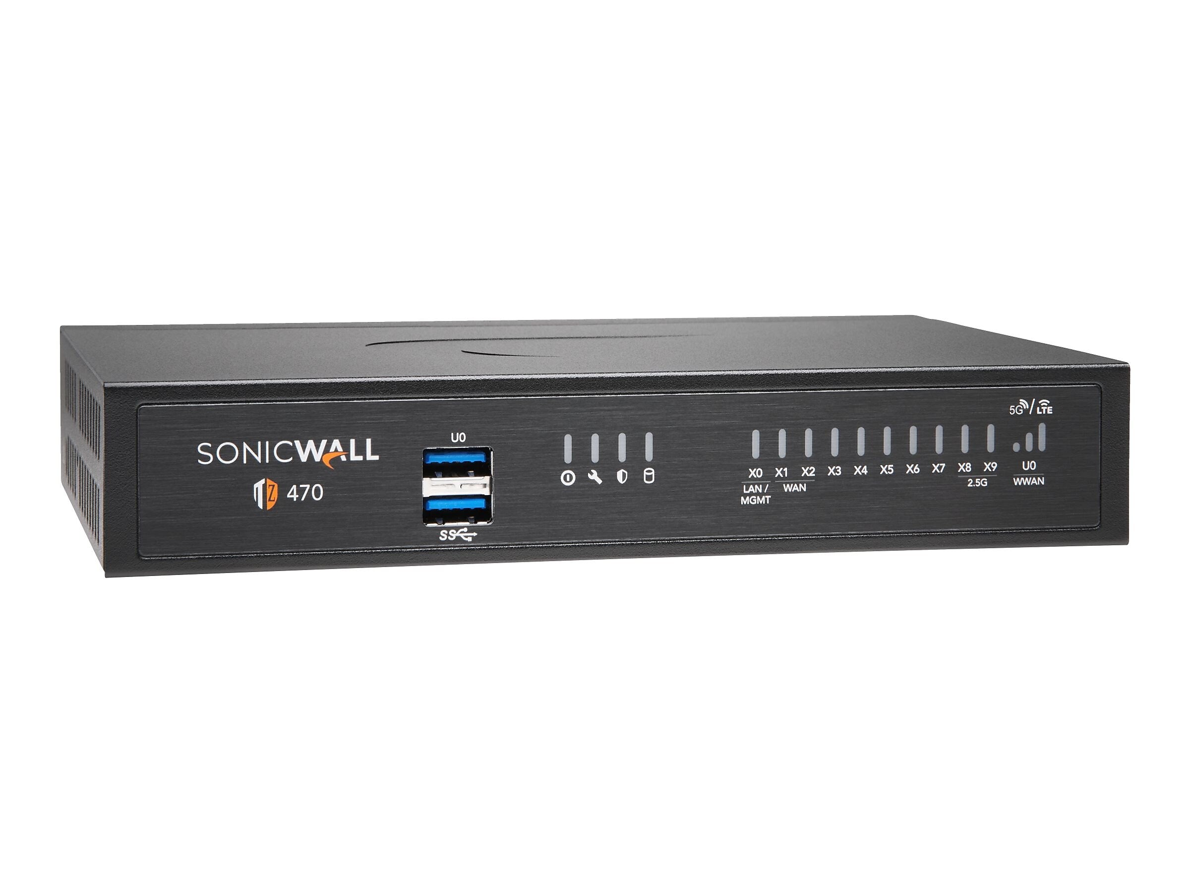 Sonicwall TZ470 02-SSC-6800 Desktop Wired Firewall