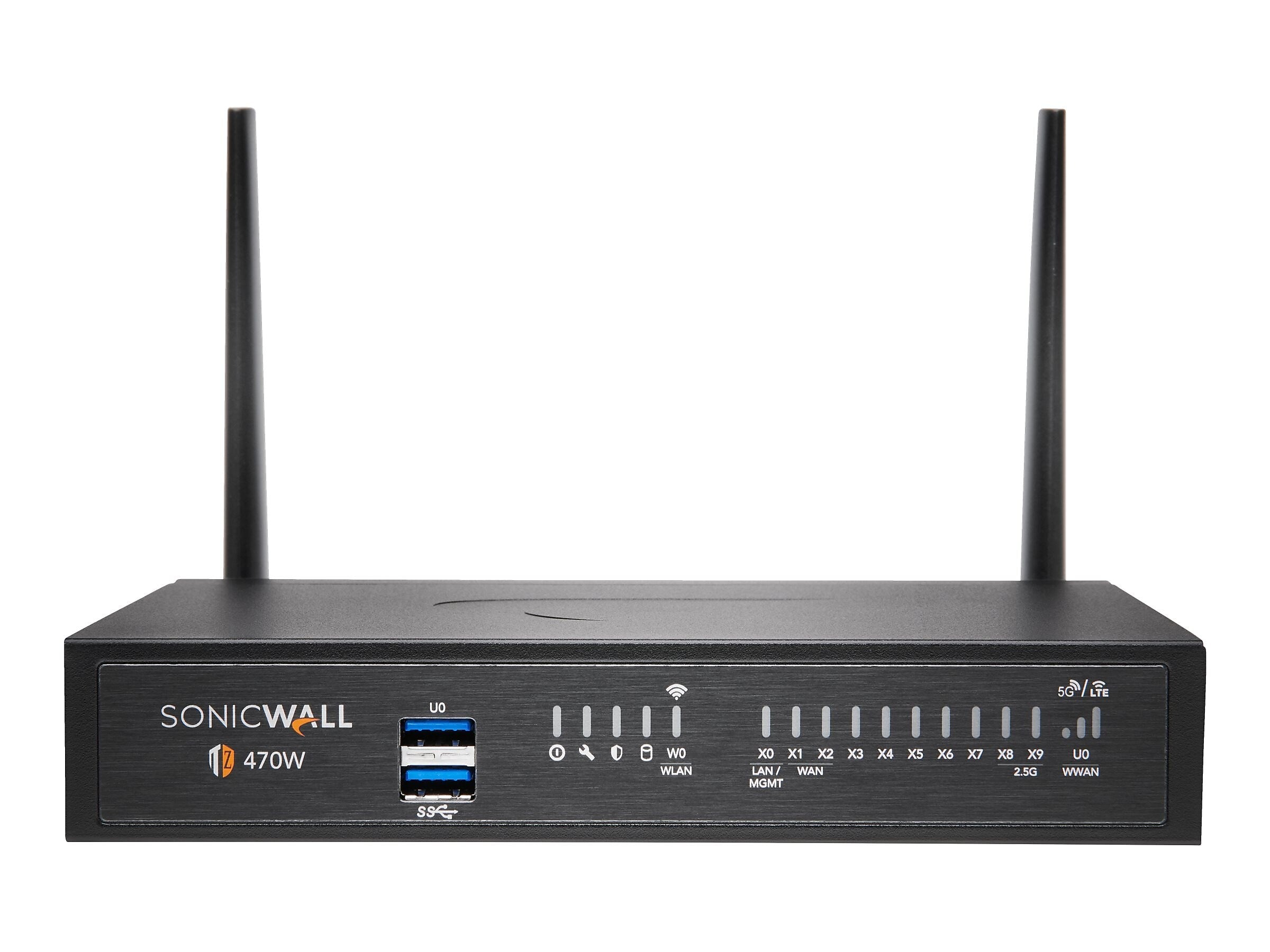 Sonicwall TZ470W 02-SSC-2831 Desktop Wired/Wireless Firewall