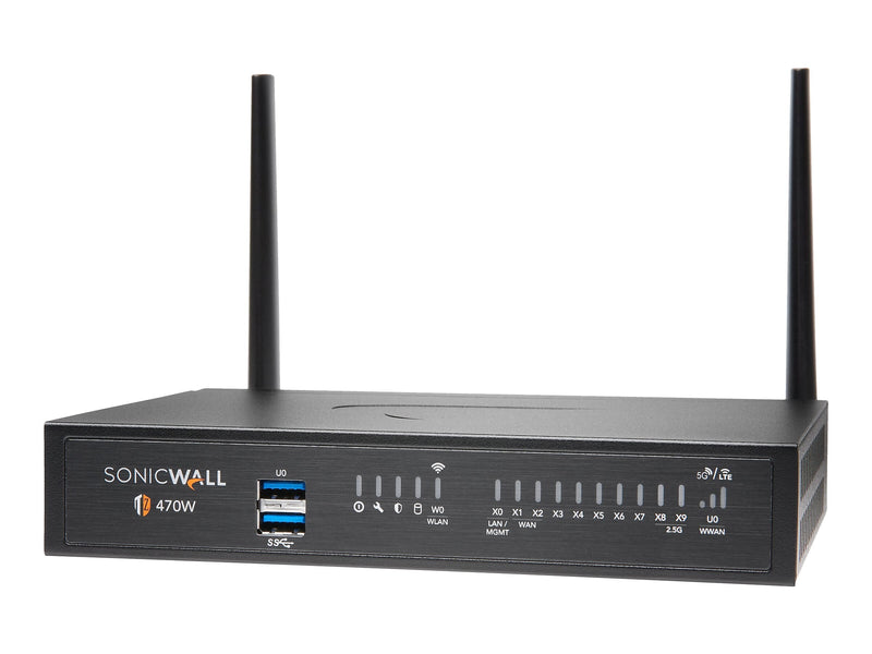 Sonicwall TZ470W 02-SSC-2831 Desktop Wired/Wireless Firewall