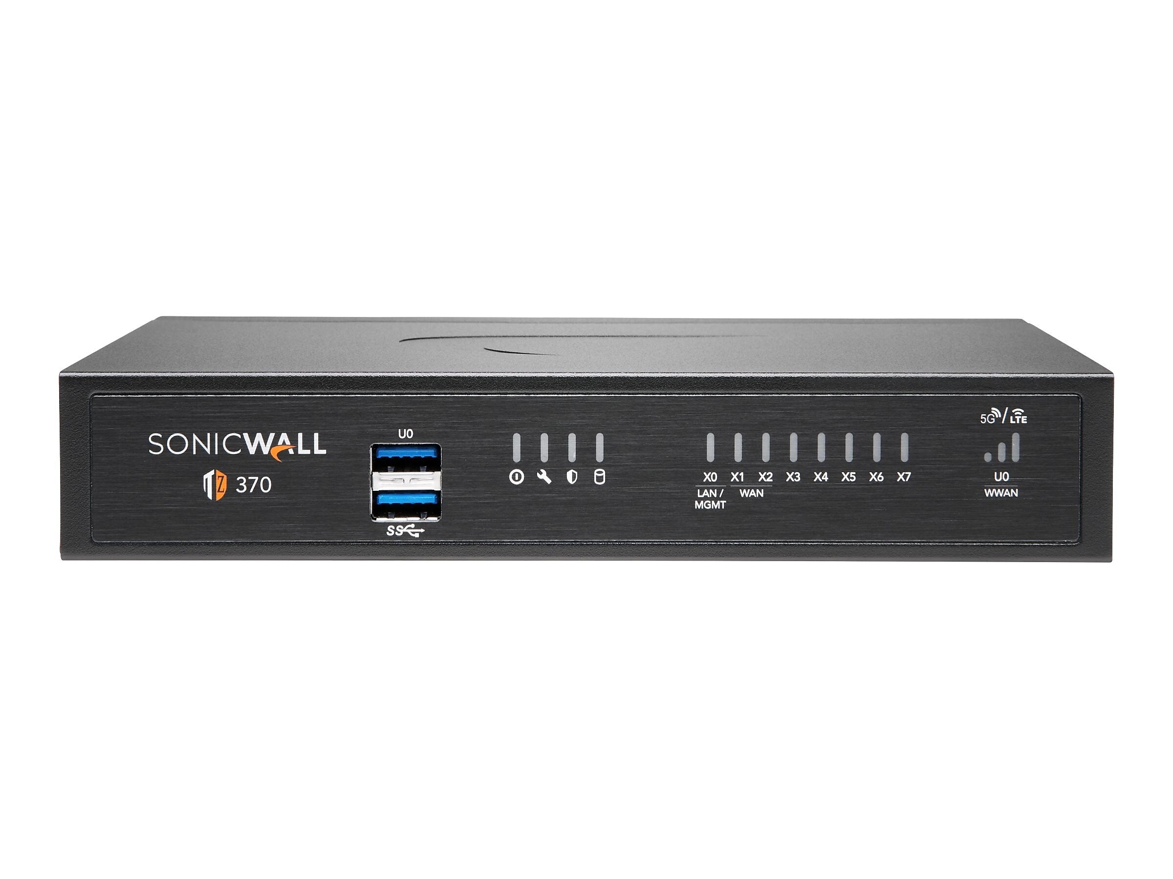 Sonicwall TZ370 Next-Generation Firewall, Desktop (02-SSC-7287)