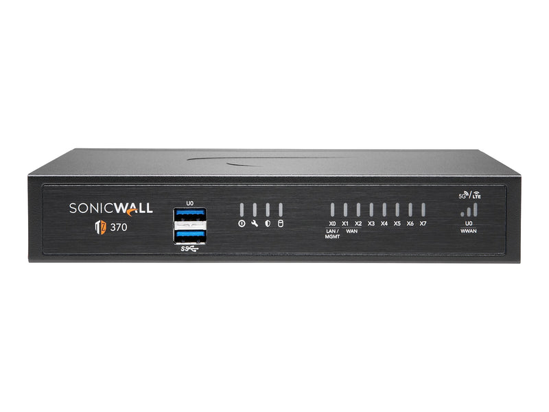Sonicwall TZ370 Next-Generation Firewall, Desktop (02-SSC-7287)
