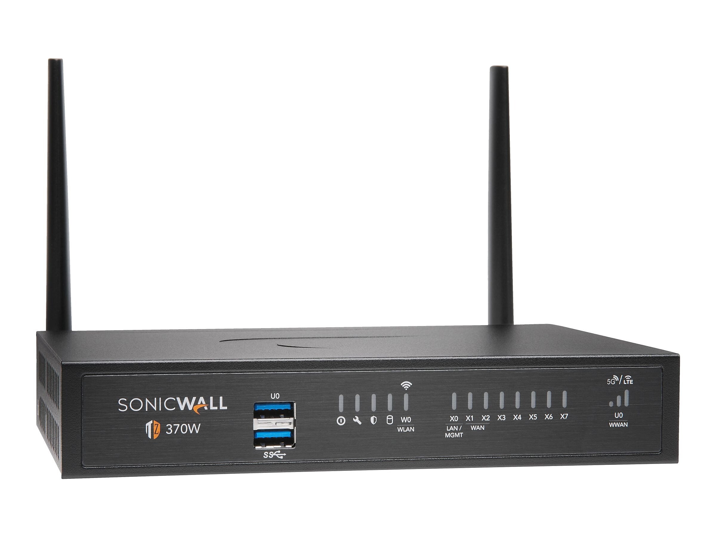 Sonicwall TZ370 W Next-Generation Firewall, Desktop (02-SSC-7297)