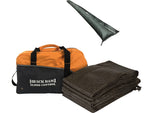 Quick Dam Water Barrier, 204", Up to 13.5 Gal., 4/Box (QDDUFF17-4)