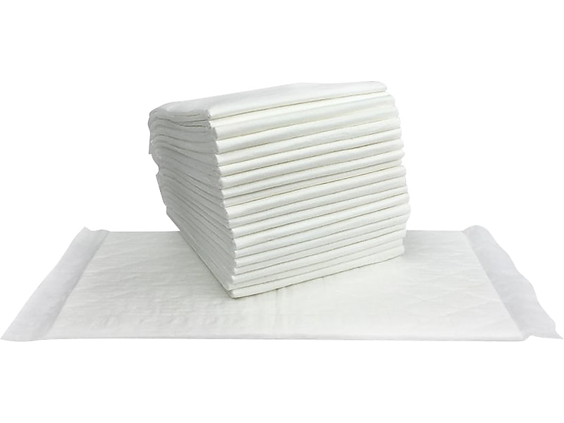 Quick Dam Multipurpose Absorbent Pad, 18", Up to 18 Gal., 100/Pack (PUCH100)