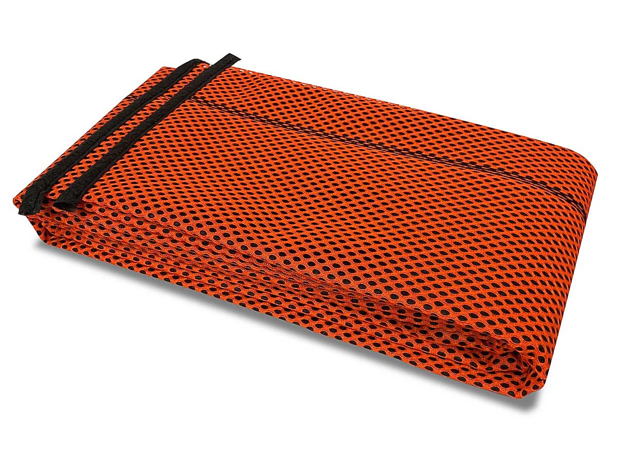 Quick Dam High-Visibility Water Barrier, 120", Up to 8 Gal., 10/Box (QD610-10HV)