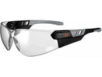 Ergodyne Skullerz SAGA Safety Glasses, Frameless, Indoor/Outdoor Lens (59180)