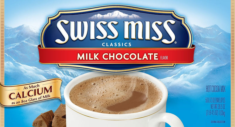 Swiss Miss Milk Chocolate Cocoa, 0.73 Oz., 50/Box (GOV47491)