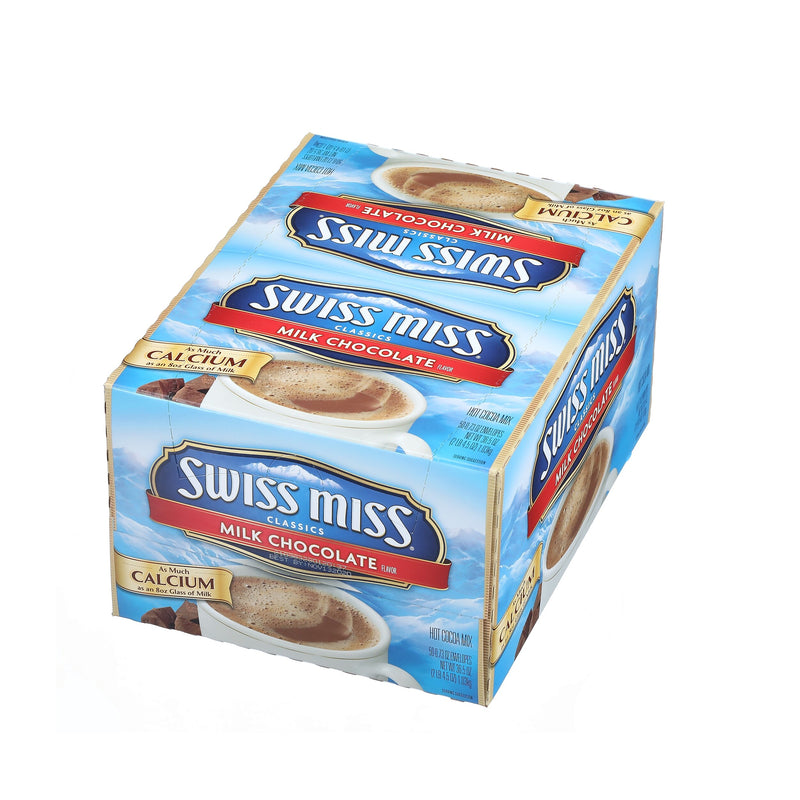 Swiss Miss Milk Chocolate Cocoa, 0.73 Oz., 50/Box (GOV47491)
