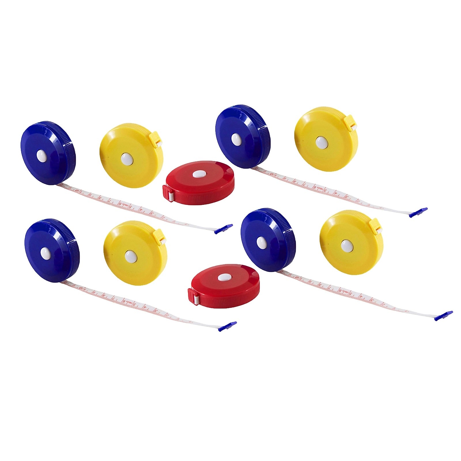 Baumgartens Cloth Tape Measure, Assorted Colors, 12/Bundle (BAUM67740)